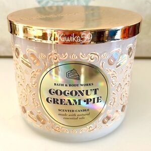 Bath & Body Works Coconut Cream Pie Candle